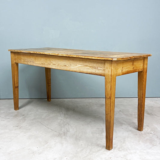 UKビンテージ Vintage オールドパイン ワークテーブル アトリエテーブル 作業台 W168×H81.5cm 無垢材 カントリー 英国家具 店舗什器 ◎