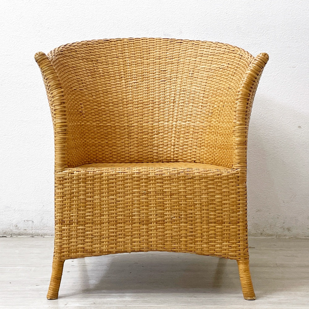 ワイスワイス WISE WISE SE-403-NT ソホノ SOHONO ラウンジチェア ナチュラル ラタン 藤 A ●