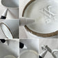 アスティエ・ド・ヴィラット Astier de Villatte エミリー EMILIE コーヒーカップ W15 D7.5 H8 cm フランス 雑貨 ◇