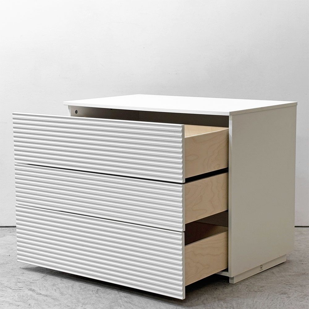 ストッケ STOKKE スリーピードレッサー Sleepi Dresser 3段 チェスト ビーチ材 ホワイト ノルウェー 北欧家具 ●