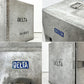 DELTA航空 ビンテージ ギャレーコンテナ ボックス Galley Box アルミ製 1ドア 6段 棚板付き 1960～70`s US Vintage B ●