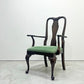 イーセンアーレン ETHAN ALLEN クイーンアンスタイル アームチェア ダイニングチェア ビンテージ Vintage クラシカルデザイン ●