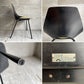 シュタイナー Steiner トノーチェア Tonneau Chair ダイニングチェア プライウッド ブラック クッション付き ピエール・ガーリッシュ Pierre Guarich フランス ビンテージ 希少 ♪