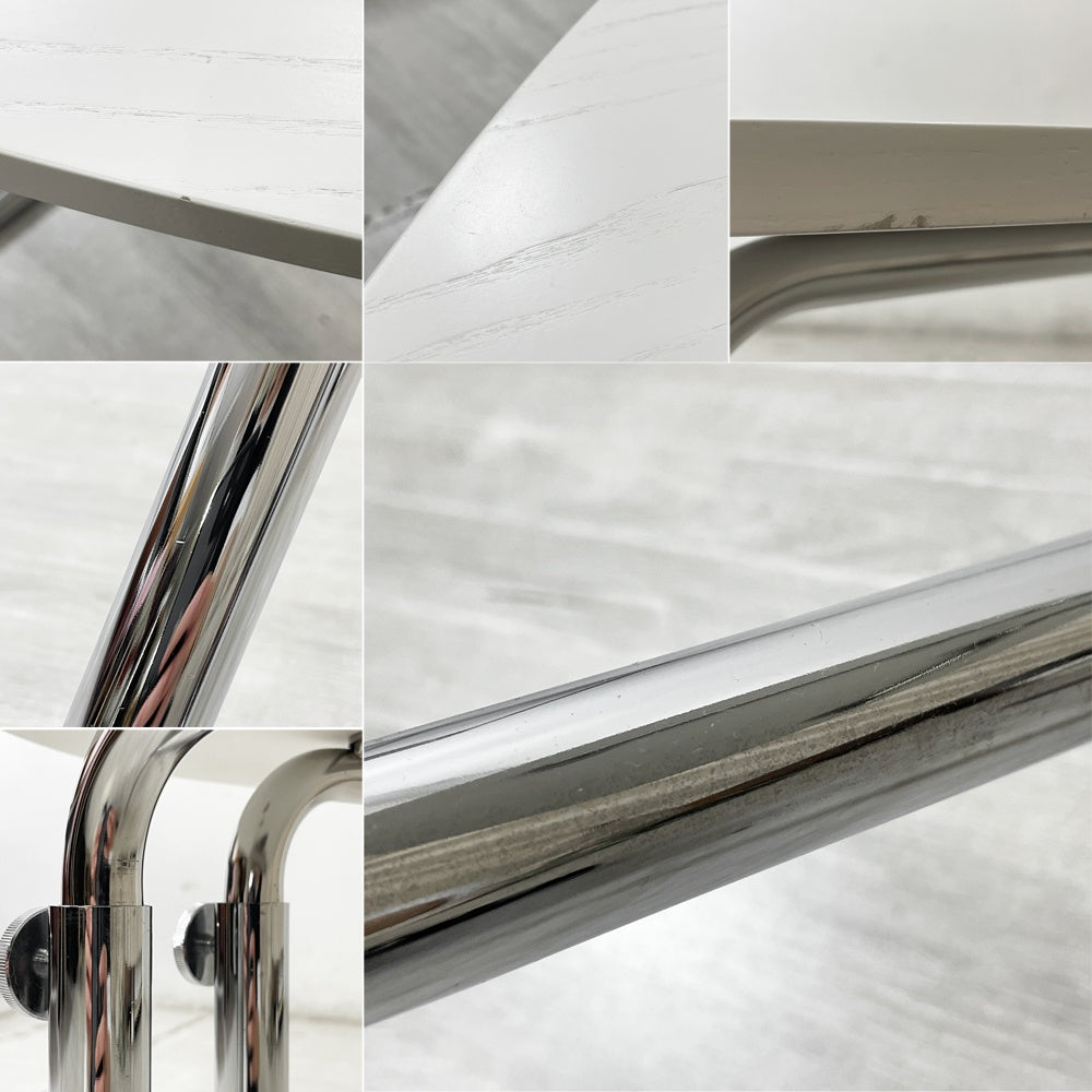 テクタ TECTA サイドテーブル K22 SIDE TABLE アッシュ材 ホワイト アレキサンダーカルダー ドイツ バウハウス ACTUS 取扱い ●