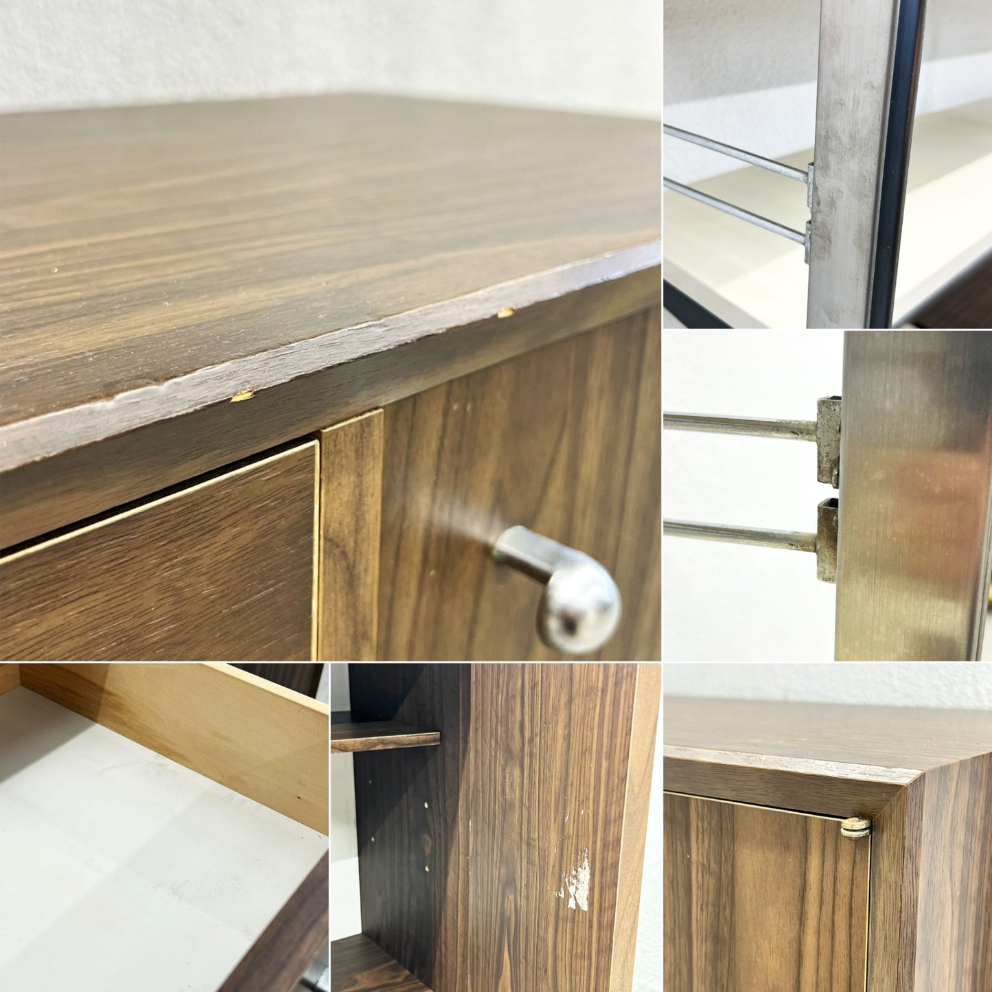 オカムラ okamura GKデザイン ホームユニット ウォールシェルフ 2連 W150×H214cm チェスト キャビネット付き ビンテージ 〓