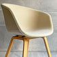 ヘイ HAY アバウト ア チェア ABOUT A CHAIR AAC 23 アームチェア ファブリック張り ダイニングチェア ベージュ系ファブリック オーク材 北欧 廃番 ♪