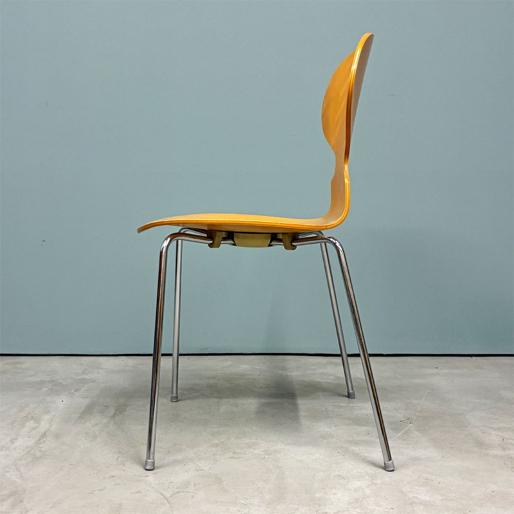 フリッツハンセン Fritz Hansen 3101 アリンコチェア アントチェア 4本脚 ナチュラルビーチ ラッカー仕上げ アルネ・ヤコブセン D ◎