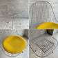ヴィトラ vitra ワイヤーチェア Eames Wire Chair DKR5 エッフェルベース シートパッド付 イエローカラー C&R イームズ ミッドセンチュリー ♪