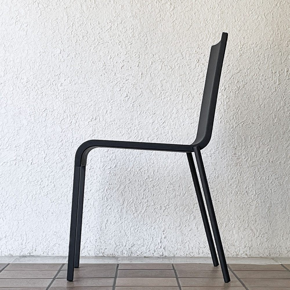 ヴィトラ vitra. ゼロスリー .03 ダイニングチェア スタッキングチェア マールテン・ヴァン・セーヴェレン Maarten Van Severen ブラック A ◇