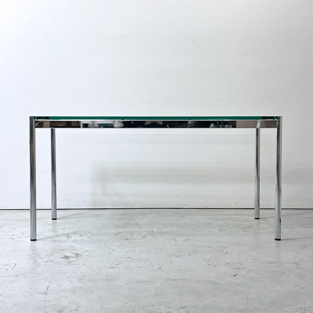 USMハラー USM Haller モジュラーファニチャー Modular Furniture ハラーテーブル ワークテーブル W150 ガラス天板 スイス ●