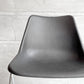ヒリー HILLE ポリサイドチェア POLYSIDE CHAIR ロビン・デイ ROBIN DAY クローム Chrome ブラック イギリス ♪