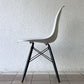 ハーマンミラー HermanMiller サイドシェルチェア ドゥエルレッグ DSW アルパイン × エボニー ポリプロピレン製 イームズ ミッドセンチュリー ◇