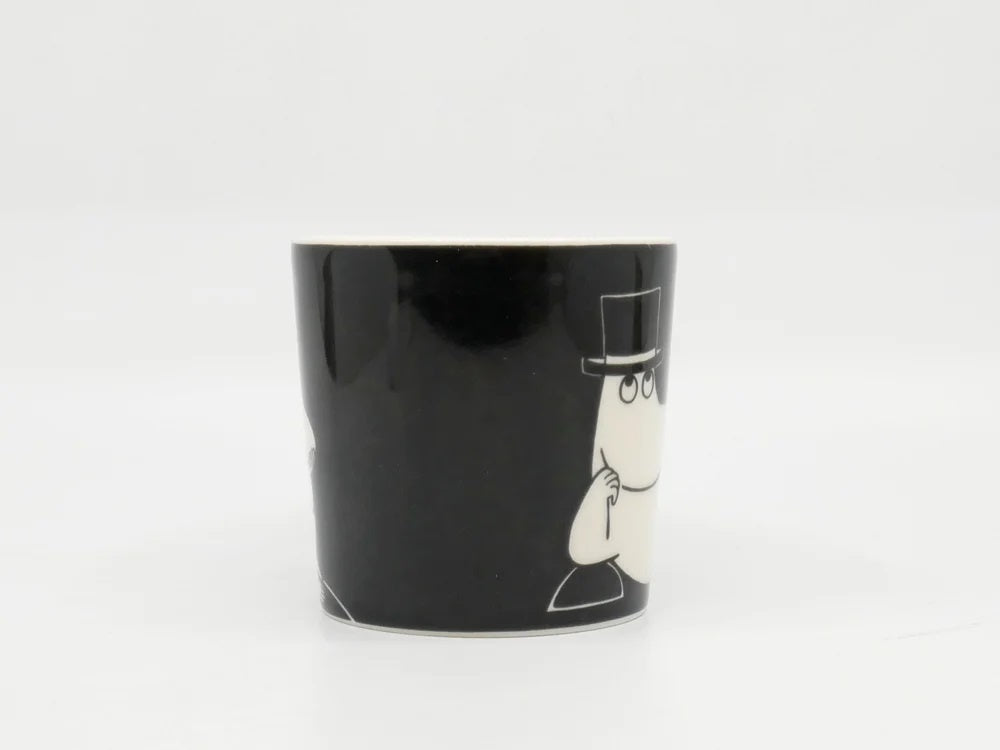 アラビア ARABIA ムーミン Moomin マグカップ ムーミンパパ ブラック 2013年 廃番 フィンランド 北欧食器 ●