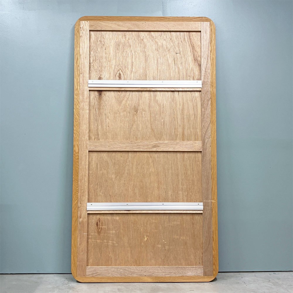 モーブレーワークス MOBLEY WORKS 大型ウォールミラー ハンギングミラー オーク無垢材 幅100cm 高さ185cm 店舗什器 ◎