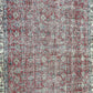 ビンテージ vintage トルコ製 手織り キリムラグ ランナー カーペット 絨毯 270x158cm レッド系 ボヘミアン柄 ●
