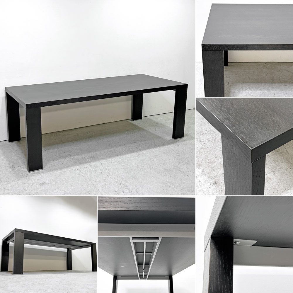 カッシーナ Cassina 363 M.I.R ミール ダイニングテーブル アッシュ材 ハンス・ウェッツスタイン Hannes Wettstein モダンデザイン W210cm ●