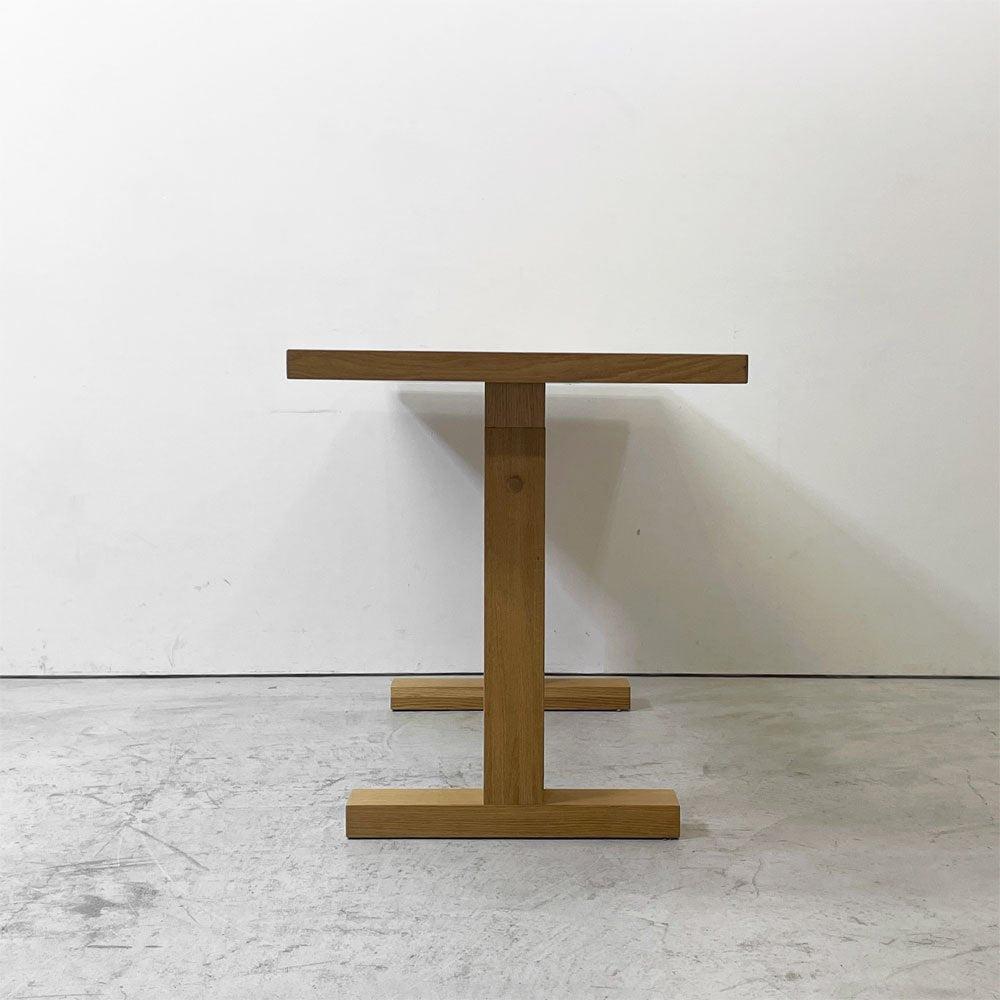 アクタス ACTUS オウン エフ OWN-F ダイニングテーブル オーク材 W150cm ナチュラルデザイン 廃番 ●