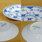 ロイヤルコペンハーゲン ROYAL COPENHAGEN ブルーフルーテッド ハーフレース プレート 15cm 北欧食器 Ａ ◎