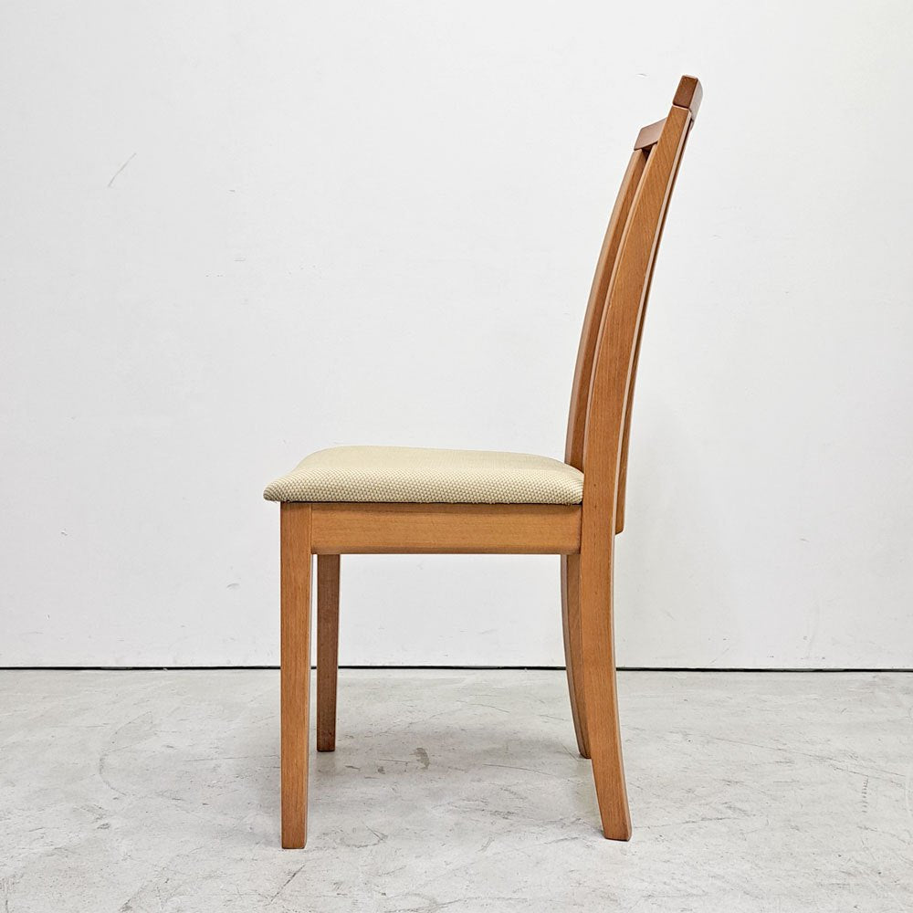 スコービー Skovby ダイニングチェア SM66 ビーチ材 ファブリック モダンデザイン デンマーク 北欧家具 D ●