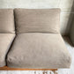 モモナチュラル MOMO Natural クラウドローソファ CLOUD LOW SOFA 2Pソファ 2人掛け オーク材 帆布 ベージュ 参考定価￥154,000- ♪