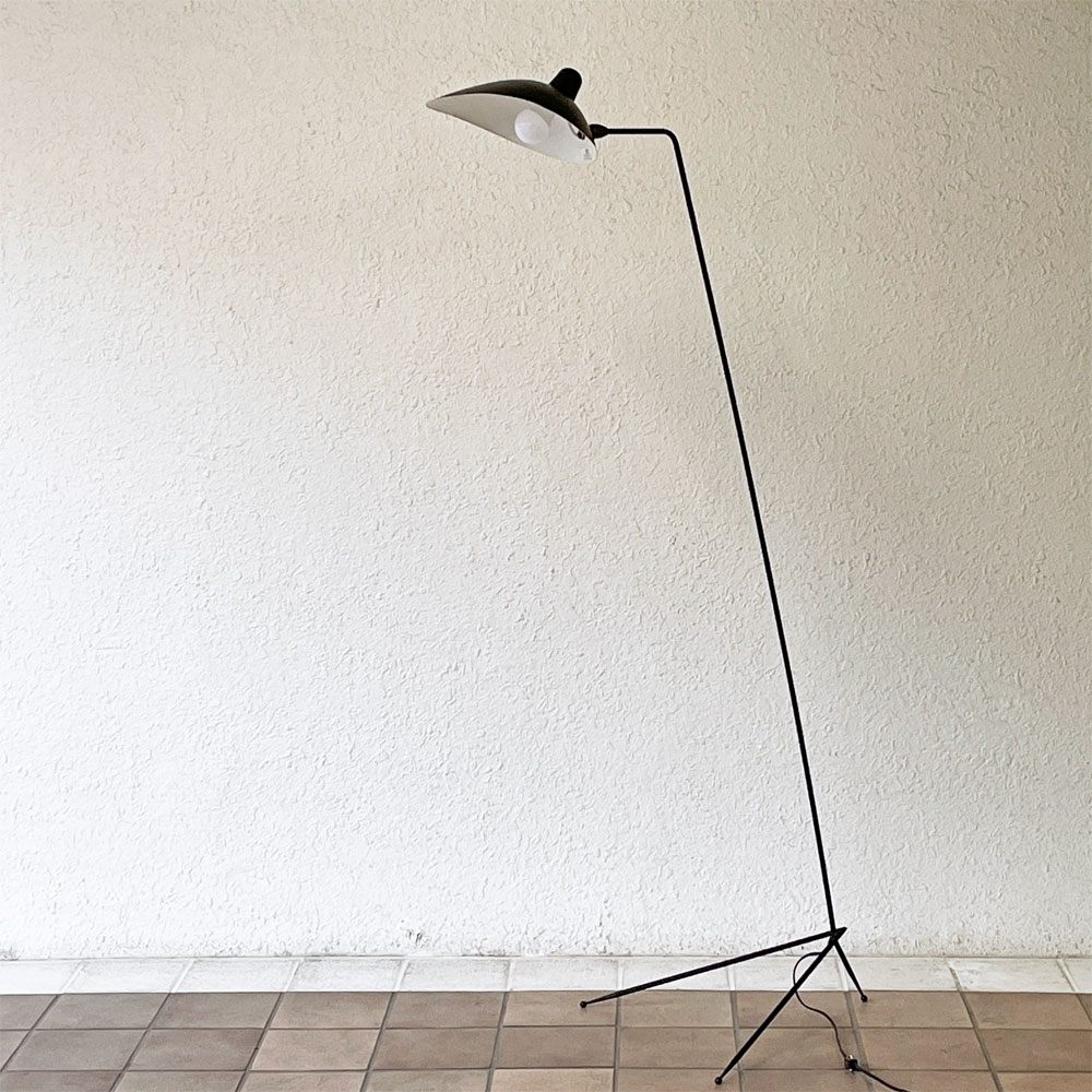イデー IDEE ランパデール・アン・ルミエール LAMPADAIRE 1 LUMIERE フロアライト 1灯 H163cm セルジュ・ムーユ 定価￥99,900- ◇