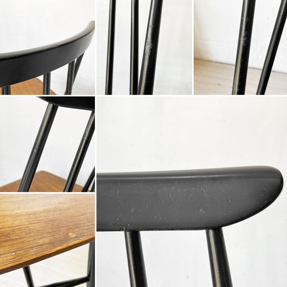 アスコ ASKO ファネットチェア Fanett chair イルマリ・タピオヴァーラ ダイニングチェア チーク材 50～60年代 フィンランド製 北欧ビンテージ 名作 ★