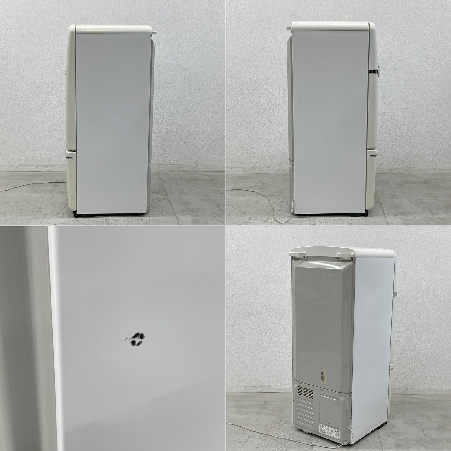 ナショナル National ウィル フリッジ WiLL FRIDGE 冷凍冷蔵庫 ホワイト 260L 2000年製 ノスタルジックデザイン 廃盤 〓