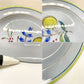 アラビア ARABIA ウィンドフラワー Wind Flower プレート Φ15㎝ 北欧ビンテージ オルガ・オソ 1960年代 北欧食器 C ★