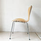 フリッツハンセン Fritz Hansen セブンチェア ダイニングチェア ビーチ材 ナチュラル アルネ・ヤコブセン 北欧家具 定価￥88,880- ★