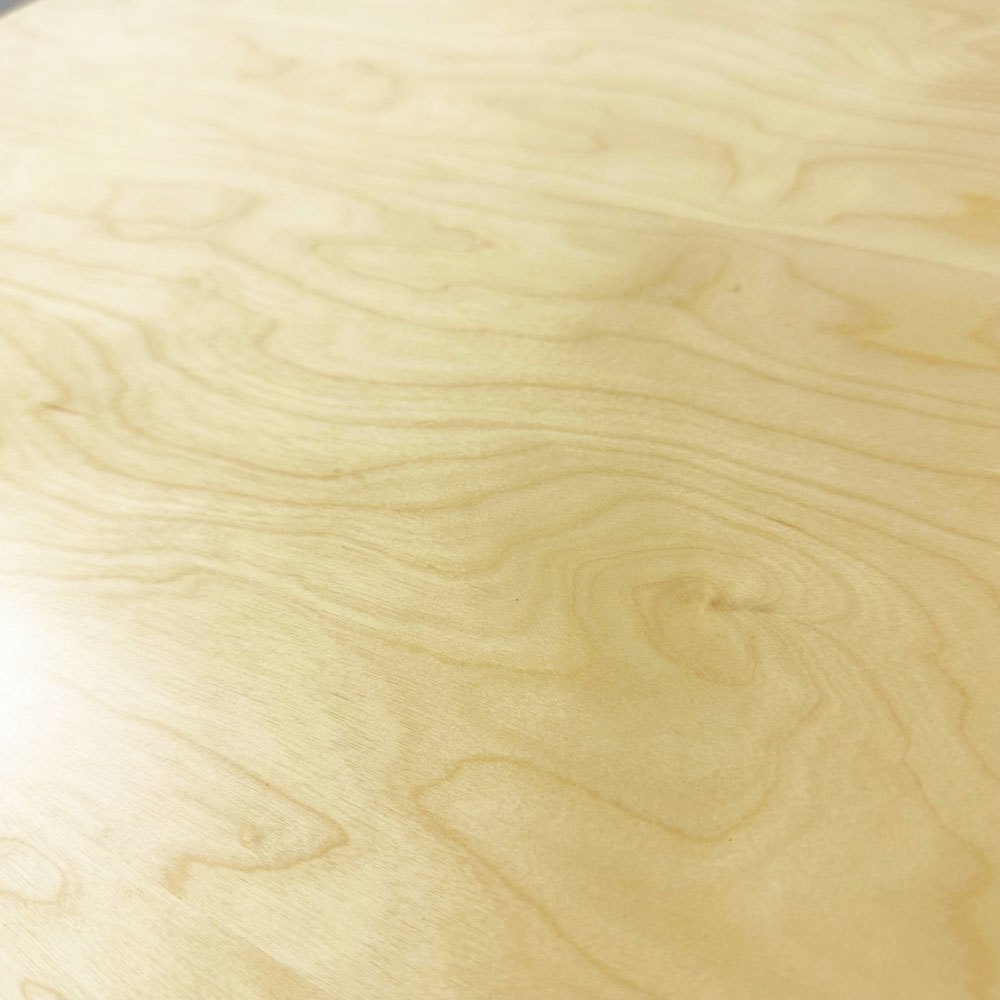 アルテック artek テーブル TABLE 90B ダイニングテーブル バーチ材 ナチュラルラッカー天板 Φ75cm アルヴァ・アアルト フィンランド 北欧家具  ●