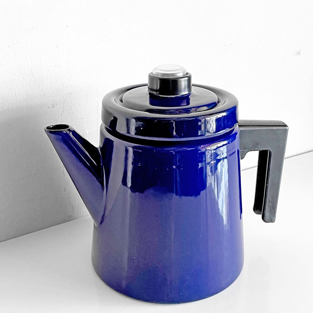フィネル FINEL ペフトーリ Pehtoori エナメルコーヒーポットコバルトブルー Lサイズ 1.5L アンティ・ヌルメスニエミ フィンランド 復刻品 北欧雑貨 ■