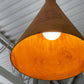 ダリールズ Dareels コーンウッドハンギングランプ CONE WOOD HANGING LAMP チーク古材 × スチール ペンダントライト 円錐 ◇