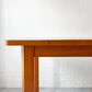 スキャンティーク SCANTEAK モノ MONO ダイニングテーブル チーク無垢材 W150cm 美品 北欧スタイル ★