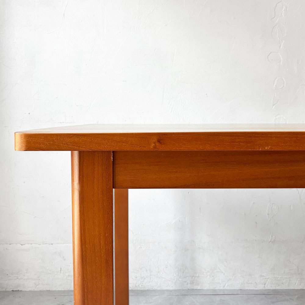 スキャンティーク SCANTEAK モノ MONO ダイニングテーブル チーク無垢材 W150cm 美品 北欧スタイル ★