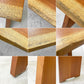クラフトファニチャー Craft furniture ダイニングテーブル ウォールナット無垢材  耳付き 天然木 アジャスター付き W130cm ●