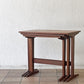 デンマークビンテージ Danish Vintage チーク材 ネストテーブル 3連 入れ子式 北欧家具 ◇