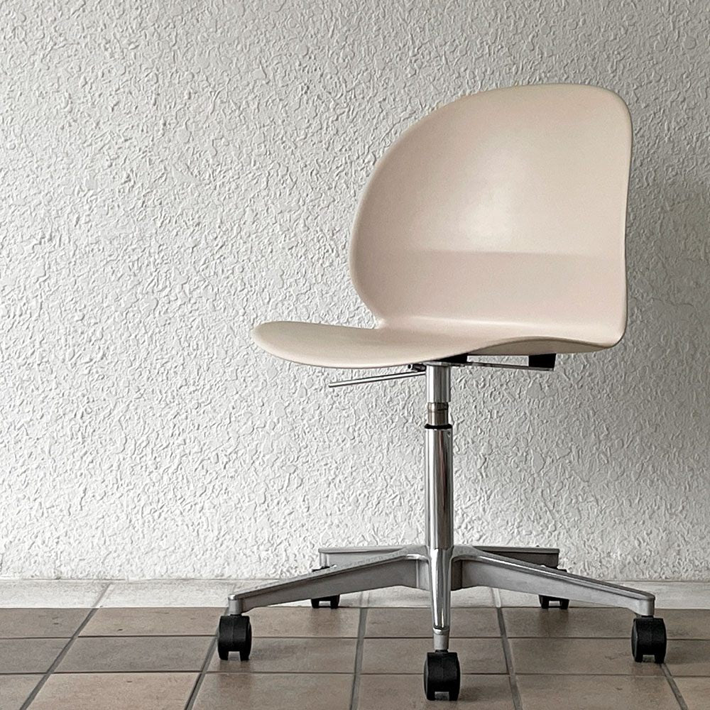 フリッツハンセン Fritz Hansen エヌゼロツー N02 リサイクルチェア キャスターチェア デスクチェア オフホワイト 佐藤オオキ nendo 参考定価￥91,080-◇