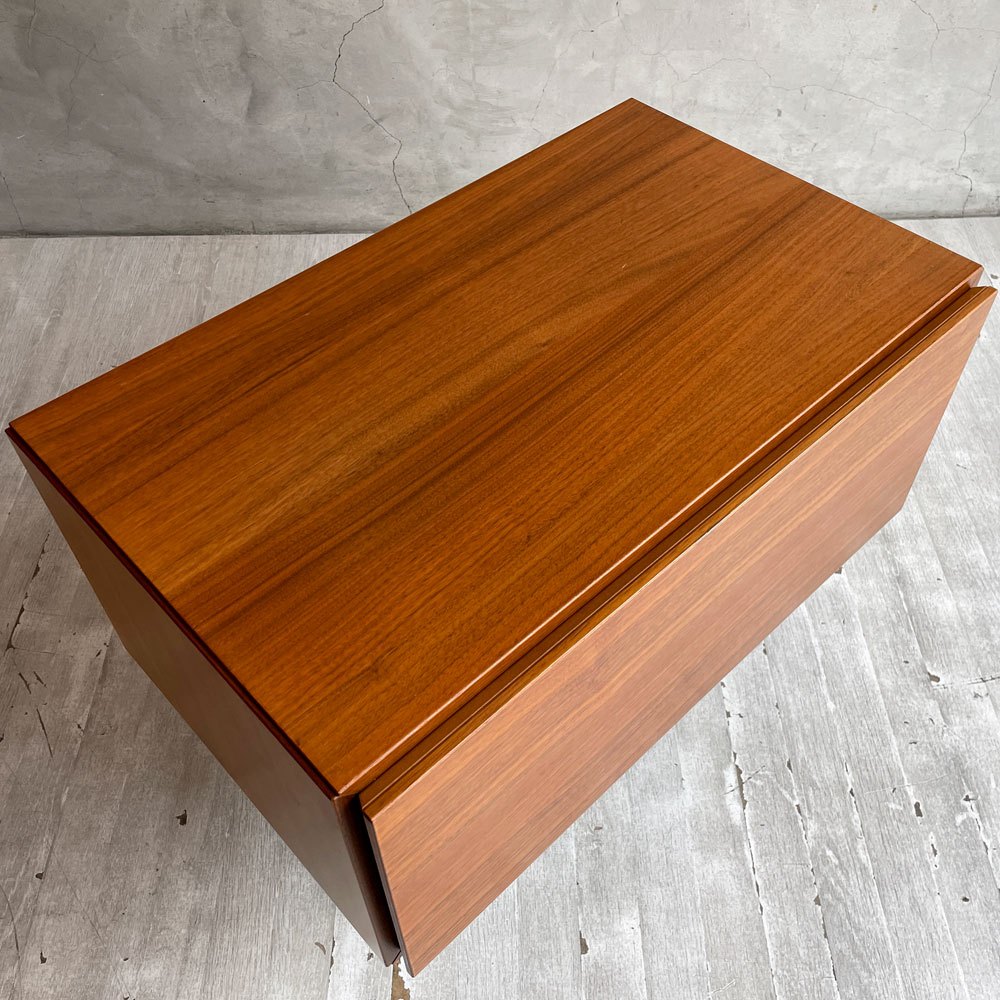 ボーコンセプト BoConcept ルガーノ LUGANO ナイトテーブル スモールキャビネット 1ドロワー ウォールナット モートン・ゲオーセン デンマーク♪