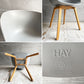 ヘイ HAY アバウト ア チェア ABOUT A CHAIR AAC22 アームチェア ダイニングチェア コンクリートグレー ヒー・ウェリング 北欧モダン デンマーク 定価￥59,400-♪