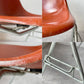 ハーマンミラー Herman Miller サイドシェルチェア セカンド 2nd FRP テラコッタ スタッキングベース イームズ ビンテージ B★