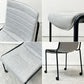 コクヨ KOKUYO オフセットフレームチェア offset frame chair オフィスチェア スタッキングチェア 4本脚 ファブリックシート スカイグレー キャスター C ●