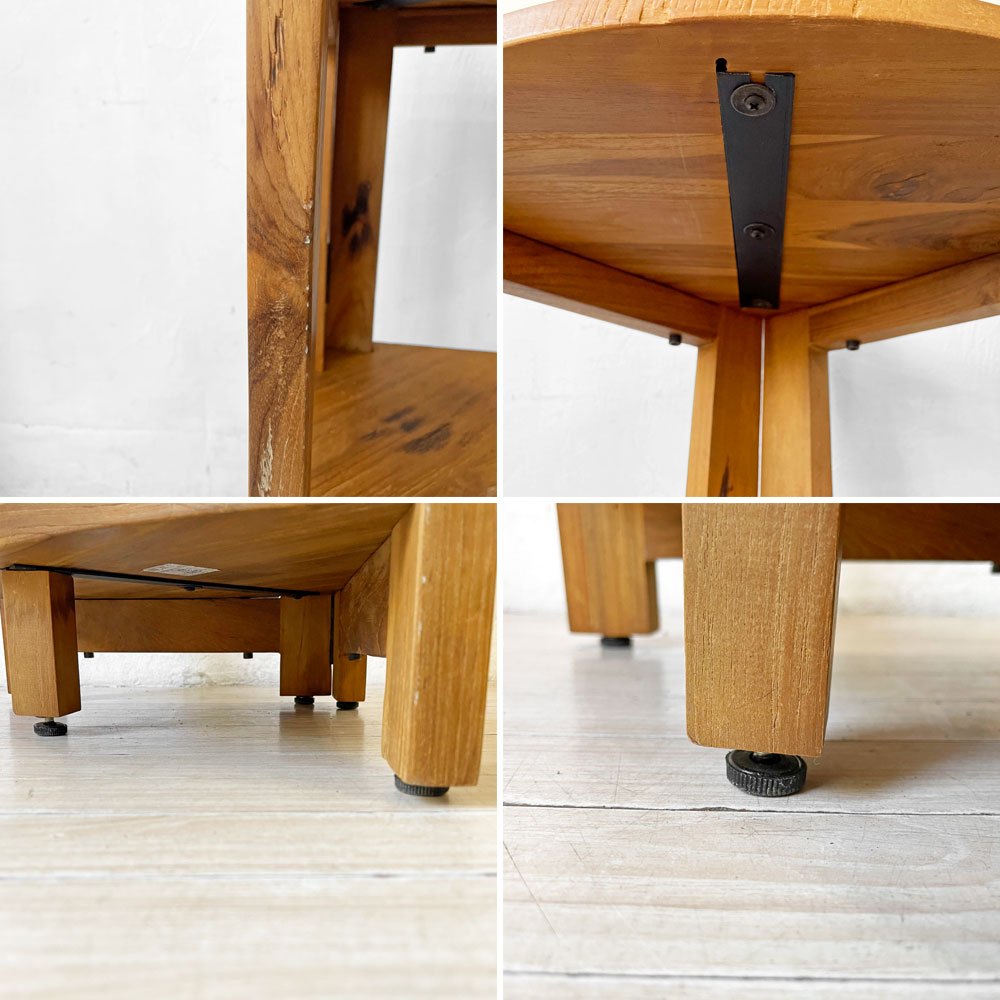 アクメ ファニチャー ACME furniture ディーボディー d-Bodhi トロイ TROY S コーナーシェルフ 3段 チーク古材 インダストリアルテイスト ★