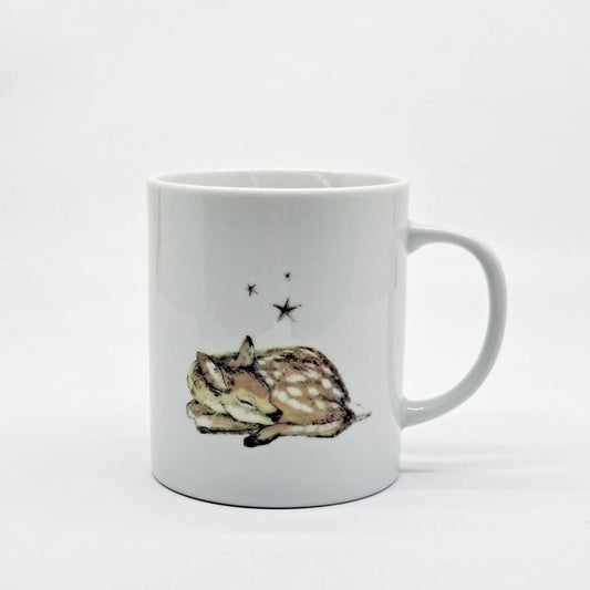 酒井駒子 鹿と星のマグカップ 糸井重里 冬のほぼ日ブックスフェア ほぼ日ストア ノベルティ 非売品 コースター付 A ●