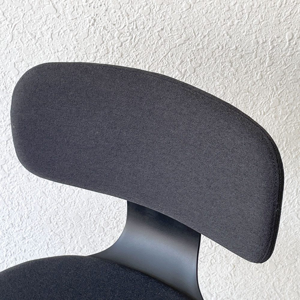 ヴィトラ vitra ルーキー Rookie デスクチェア キャスターチェア コンスタンチン・グルチッチ ダークグレー系ファブリック 定価￥78,100- ◇