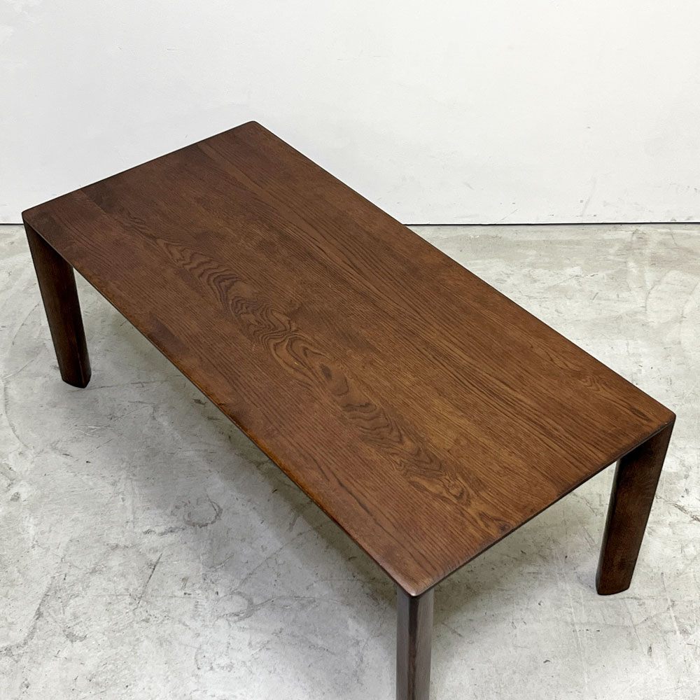 カリモク Karimoku リビングテーブル TU3770 オーク材 W105cm ジャパニーズミッドセンチュリー モダンデザイン ●