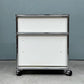 ユーエスエムハラー USM Haller モジュラーファニチャー Modular Furniture デスクワゴン ロールボーイ 2ドロワー ホワイト トレー＆ファイリングレール付き ◎