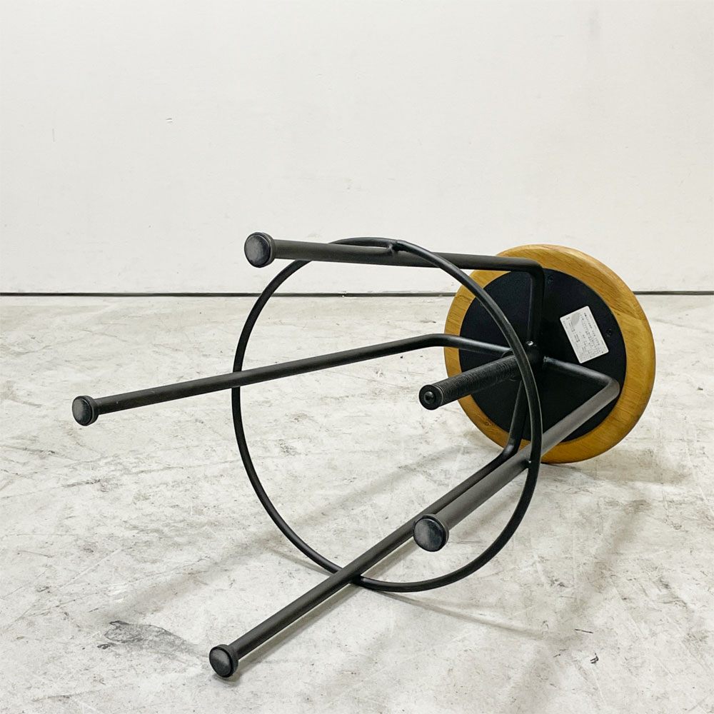 クラッシュゲート CRASHGATE ノットアンティークス Knot Antiques コンベックス CONVEXⅢ STOOL ハイスツール Lサイズ オーク材 昇降式 ●