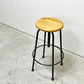 クラッシュゲート CRASHGATE ノットアンティークス Knot Antiques コンベックス CONVEXⅢ STOOL ハイスツール Lサイズ オーク材 昇降式 ●