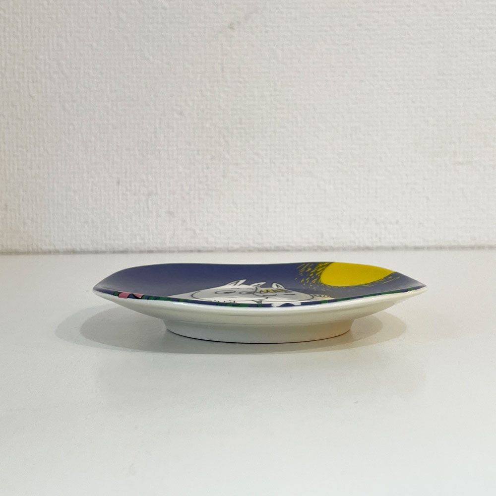 アラビア ARABIA ムーミン Moomin 月光 Moonshine プレート 飾り皿 1991-1997 廃番 フィンランド 北欧食器 B ◎