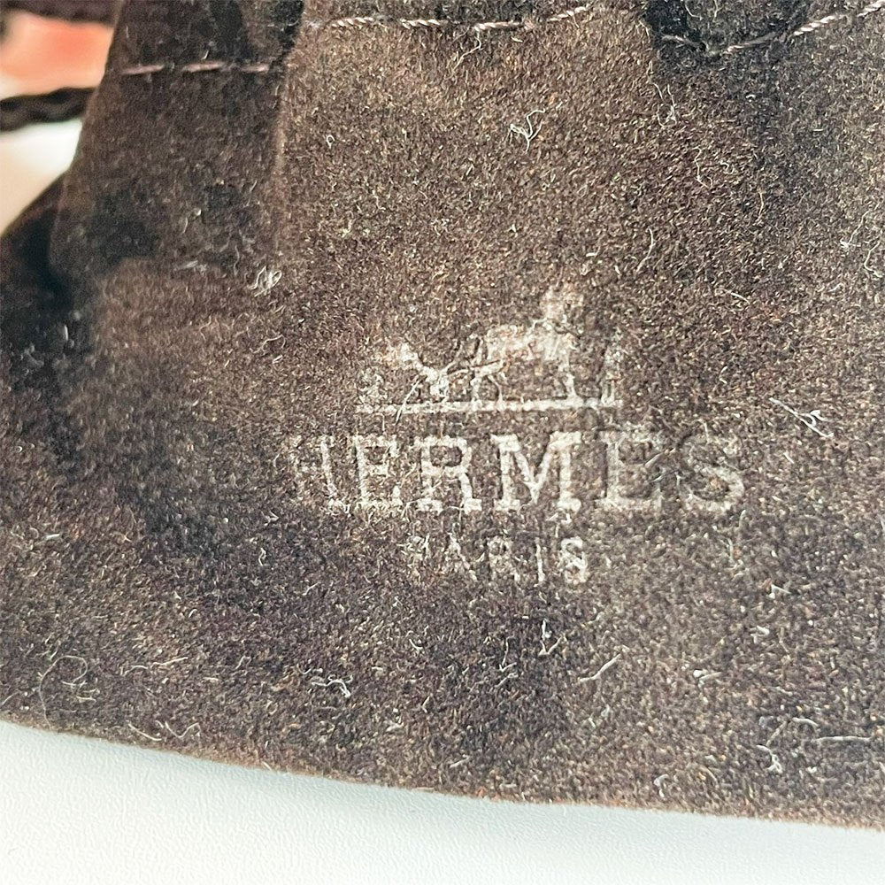 エルメス HERMES ルカデRegate シェーヌ・ダンクル Chaine d'Ancre スカーフリング シルバー スイス製 ★
